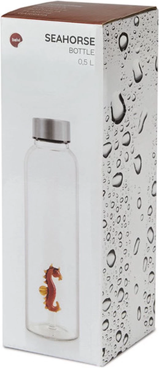 Balvi Waterfles - Zeepaard 7 Balvi Waterfles - Zeepaard - Afbeelding 5