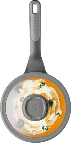 BergHOFF Steelpan Met Deksel Stone 18 Cm - Leo -Keuken Verkoop 595x1200
