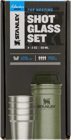 Stanley The Nesting Shot Glass Set - Hammertone Green -Keuken Verkoop 608x1200