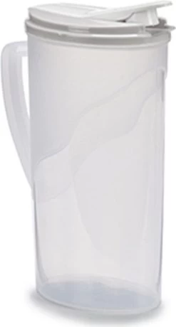 2x Stuks Waterkan/sapkan Transparant/lichtgrijs Met Deksel 1.8 Liter Kunststof - Smalle Schenkkan Die In De Koelkastdeur Past 5 2x Stuks Waterkan/sapkan Transparant/lichtgrijs Met Deksel 1.8 Liter Kunststof - Smalle Schenkkan Die In De Koelkastdeur Past -Keuken Verkoop 644x1200 2