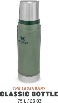 Stanley The Legendary Classic Bottle 0,75L - Thermosfles - Hammertone Green -Keuken Verkoop 677x1200
