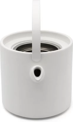 Bredemeijer - Theeset Umea Theepot 1.2L Met Theelichtwarmer - Mat Wit -Keuken Verkoop 718x1200 3