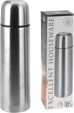 Merkloos Excellent Houseware Bullet Isolatiekan - 0,5 L - RVS -Keuken Verkoop 792x1200