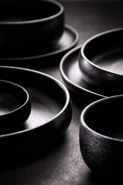 Maastricht Porselein Bord Diep Universe 21 Cm Zwart Porselein 1 Stuk(s) -Keuken Verkoop 800x1200 44