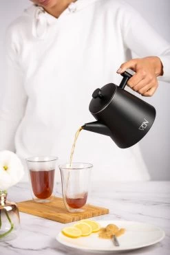 VDN RVS Theepot Dubbelwandig Met Filter - Zwarte Theekan 1 Liter - 902 -Keuken Verkoop 800x1200 65