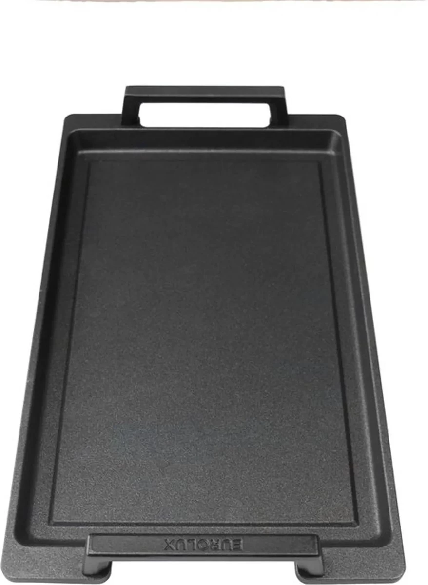 Eurolux Teppanyaki Plaat Met Grepen - 41 X 24 X 2.5 Cm - Zwart - Aluminium - Geschikt Voor Alle Warmtebronnen 13 Eurolux Teppanyaki Plaat Met Grepen - 41 X 24 X 2.5 Cm - Zwart - Aluminium - Geschikt Voor Alle Warmtebronnen - Afbeelding 11