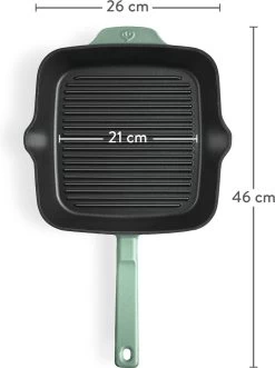 Springlane Gietijzeren Grillpan Mint, 26 Cm -Keuken Verkoop 896x1200 1