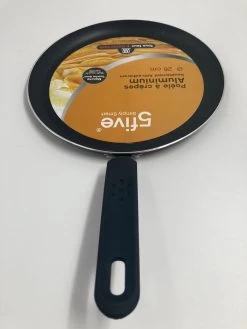 Zwarte Crêpe Pan 26 Centimeter Aluminium Inductiepan - Zwarte Pannenkoekenpan - Pan Met Steel -Keuken Verkoop 900x1200 1