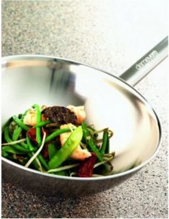 Demeyere Wok - Ø 30 Cm - Vlakke Bodem -Keuken Verkoop 925x1200