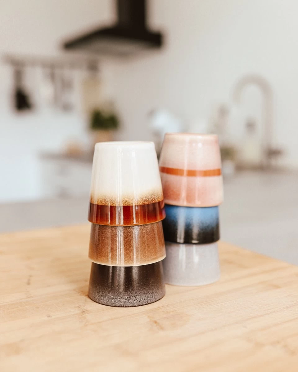 Studio Tavola Koffiekopjes Earth 200 Ml - 6 Stuks 4 Studio Tavola Koffiekopjes Earth 200 Ml - 6 Stuks - Afbeelding 2