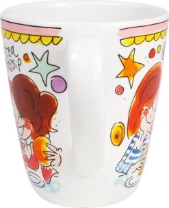 Blond Amsterdam Even Bijkletsen Mok 350 Ml - Roze Rand 10 Blond Amsterdam Even Bijkletsen Mok 350 Ml - Roze Rand -Keuken Verkoop 979x1200 1